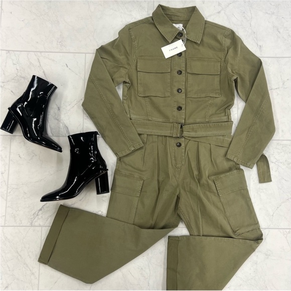 FRAME Safari Boiler Jumpsuit - Picture 6 of 12